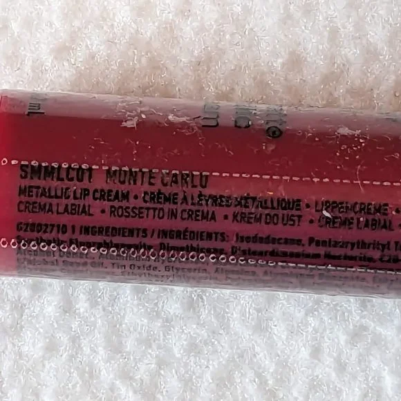 🎉HP🎉🌵3/$20🌵 Monte Carlo (Deep Cranberry Red) Soft Matte Metallic Lip Cream - Picture 9 of 16